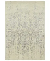 Kaleen Mercery MER03-75 Gray 3'6" x 5'6" Area Rug