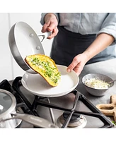 GreenPan Venice Pro 10" & 12" Ceramic Non-Stick Fry Pan Set