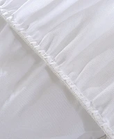 Cheer Collection Rayon from Bamboo Fitted Down Alternative Mattress Pad