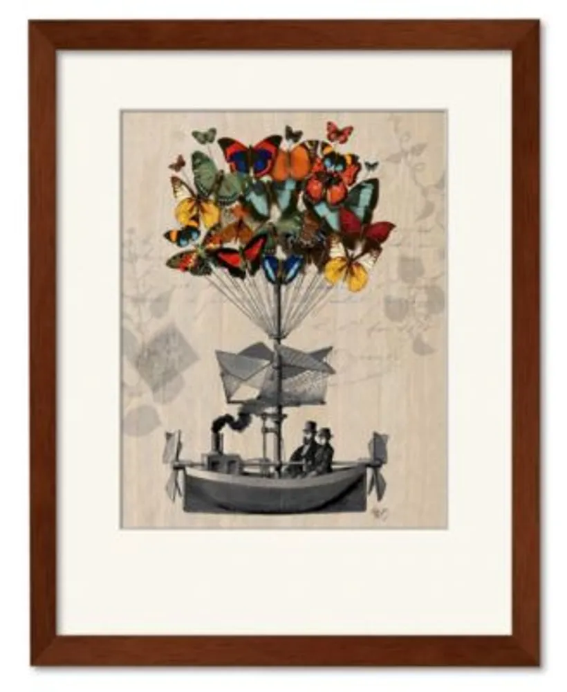 Courtside Market Butterfly Adventures Framed Matted Art Collection