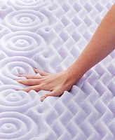 Lucid Dream Collection 5-Zone Lavender Memory Foam Mattress Topper