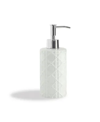 Cassadecor Embossed Porcelain Lotion Dispenser