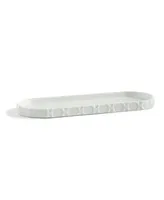 Cassadecor Embossed Porcelain Tray