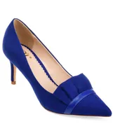 Journee Collection Women's Marek Ruffle Detail Dress Pumps