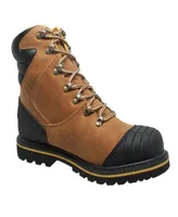 AdTec Men's 7" Steel Toe Work Boot Light