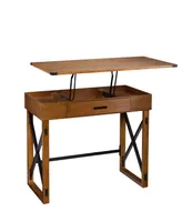 Southern Enterprises Rourke Adjustable Height Desk