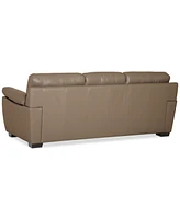 Lothan 87" Leather Sofa, Created for Macy's