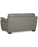 Lothan 64" Leather Loveseat, Created for Macy's