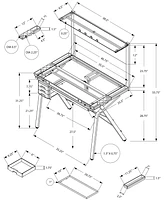 Monarch Specialties Adjustable Drafting Table