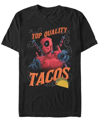 Marvel Men's Deadpool The Best Quality Tacos Short Sleeve T-Shirt