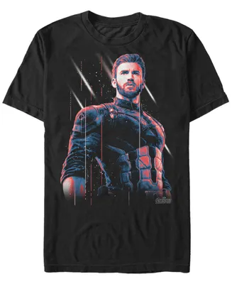 Marvel Men's Avengers Infinity War Captain America Strong Pose Short Sleeve T-Shirt