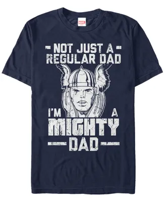 Marvel Men's Comic Collection Thor Not A Regular Dad Short Sleeve T-Shirt