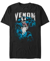 Marvel Men's Comic Collection Venom Action Stance Short Sleeve T-Shirt