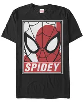 Marvel Men's Spider-Man Portrait Short Sleeve T-Shirt
