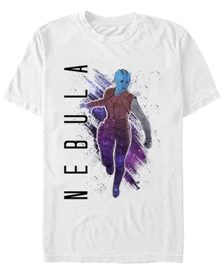 Marvel Men's Guardians of the Galaxy Painted Nebula Short Sleeve T-Shirt