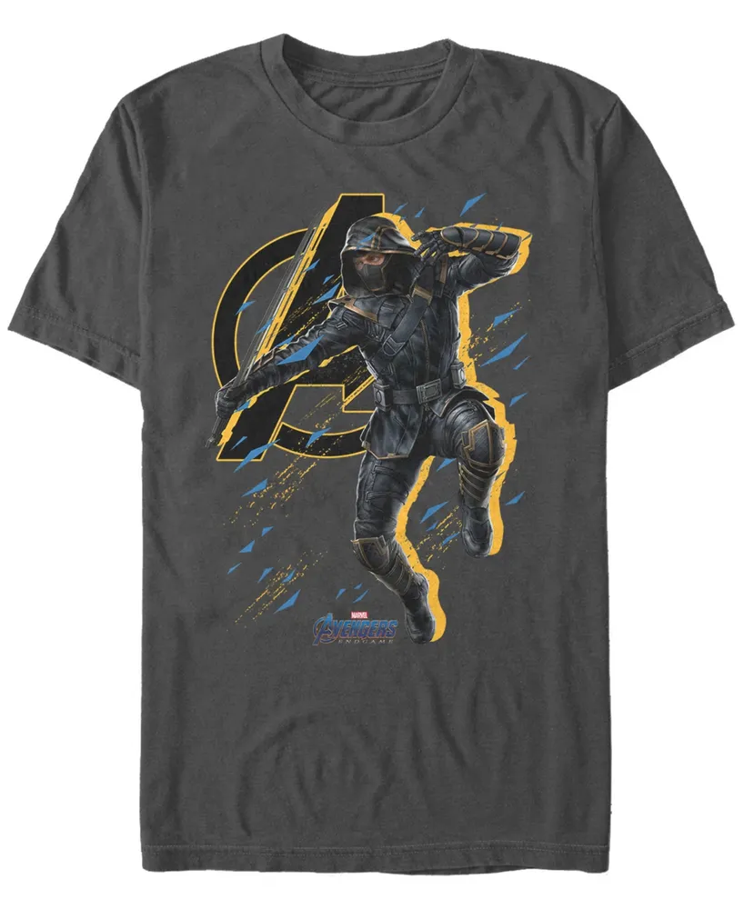 Marvel Men's Avengers Endgame Ronin Splatter Pose Short Sleeve T-Shirt