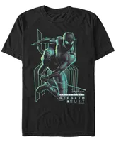 Marvel Men's Spider-Man Far From Home Stealth Suit Short Sleeve T-Shirt