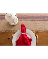 Design Imports Burlap Table Runner 14" x 72"