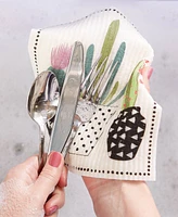 Design Imports Succulents Swedish Dishcloths Set of 3