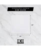 Design Imports Zig Dobby Stripe Napkin Set of 6