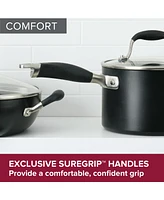 Anolon Advanced Home Hard-Anodized Nonstick Ultimate Pan, 12"