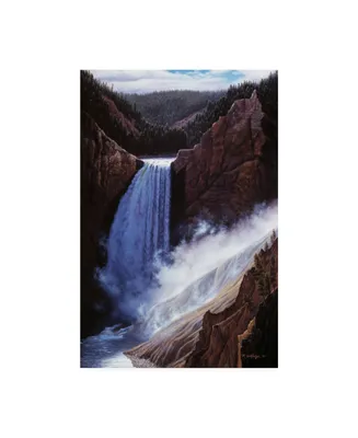 R W Hedge The Voice of Yellowstone Canvas Art - 36.5" x 48"