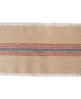 Design Imports Burlap Table Runner 14" x 72"