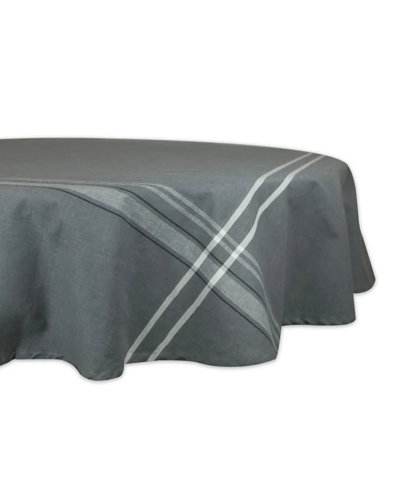 French Chambray Tablecloth 70" Round