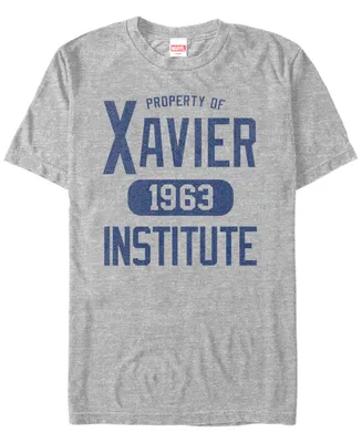 Marvel Men's Comic Collection Property of Xavier Short Sleeve T-Shirt