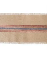 Design Imports Burlap Table Runner 14" x 108"