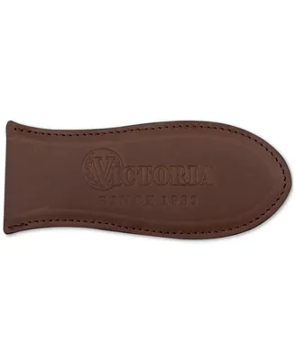 Victoria Small Leather Handle Holder
