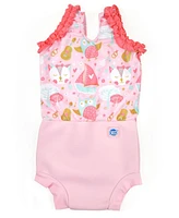 Splash About Baby Girls Happy Nappy Swim Diaper Swimsuit