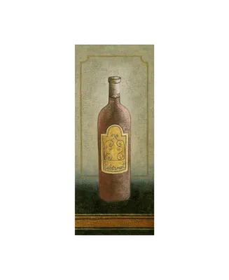 Pablo Esteban A Bottle of Cabernet Wine Canvas Art