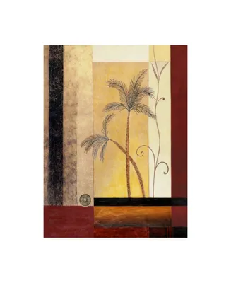 Pablo Esteban Palm Tree Painting Canvas Art