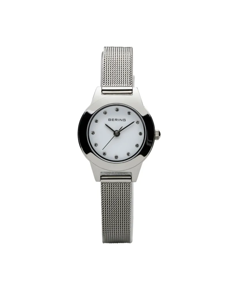 Bering Ladies Classic Stainless Steel Mesh Watch