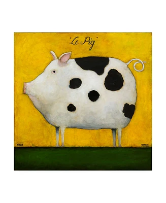 Daniel Patrick Kessler Le Pig 1 Canvas Art