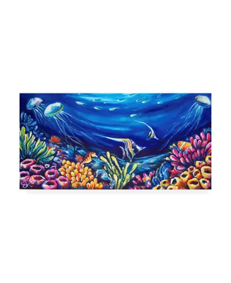 Deborah Broughton Reef Magic Canvas Art - 15.5" x 21"