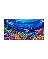 Deborah Broughton Reef Magic Canvas Art - 15.5" x 21"