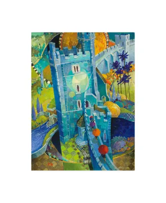 David Galchutt The Blue Castle Canvas Art
