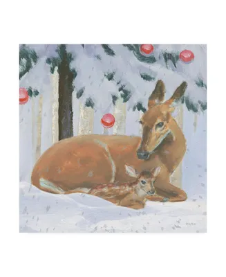 Emily Adams Christmas Critters Bright Viii Canvas Art - 36.5" x 48"