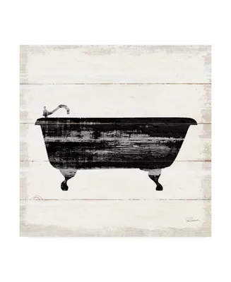 Sue Schlabach Shiplap Bath I Canvas Art - 15.5" x 21"