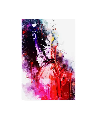 Philippe Hugonnard Nyc Watercolor Collection - Liberty Colors Canvas Art