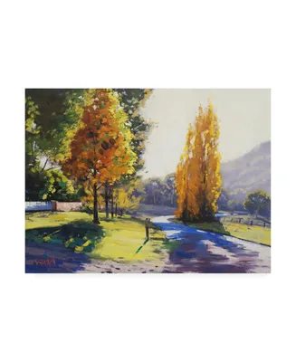 Graham Gercke Autumn Light Park Canvas Art - 19.5" x 26"