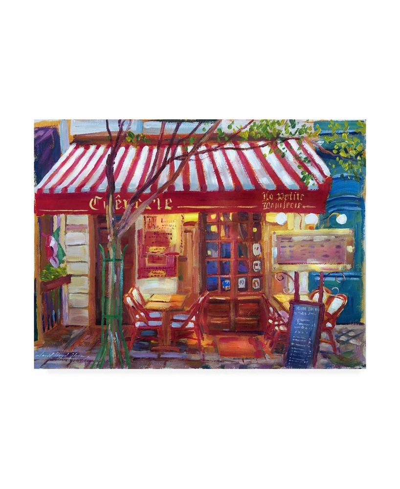 David Lloyd Glover Le Petite Bistro Canvas Art - 20" x 25"