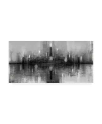 Carmine Chiriaco Chicago Skyline Double Exposure Canvas Art