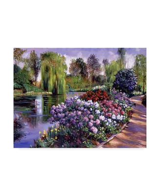 David Lloyd Glover Promise of Spring Garden Path Canvas Art
