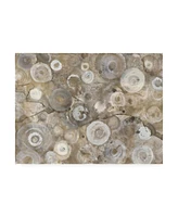 Albena Hristova Neutral Agate Canvas Art - 36.5" x 48"