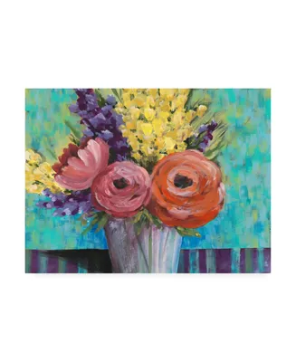 Regina Moore Early Summer Blooms I Canvas Art