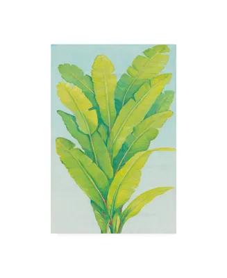 Tim OToole Chartreuse Tropical Foliage Ii Canvas Art