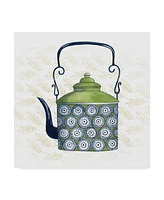 Grace Popp Sweet Teapot Iv Canvas Art - 15" x 20"